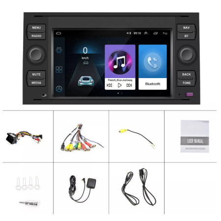 NAVIGATIE FORD, ANDROID 9.1, 2GB RAM + 32GB ROM, 7 INCH 