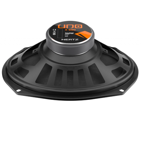 DIFUZOARE AUTO HERTZ UNO X 690 SET COAXIAL 4 CĂI, 6X9 INCH, 85W RMS, 4Ω, SET 2 DIFUZOARE