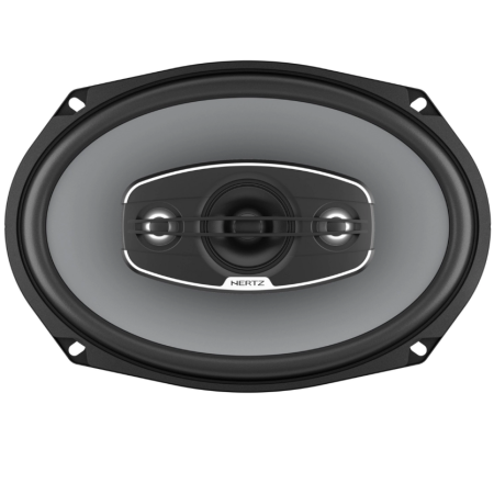 DIFUZOARE AUTO HERTZ UNO X 690 SET COAXIAL 4 CĂI, 6X9 INCH, 85W RMS, 4Ω, SET 2 DIFUZOARE