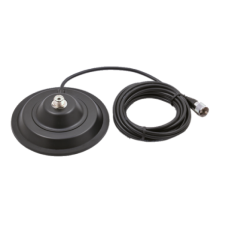 Suport magnetic negru pentru antene radio