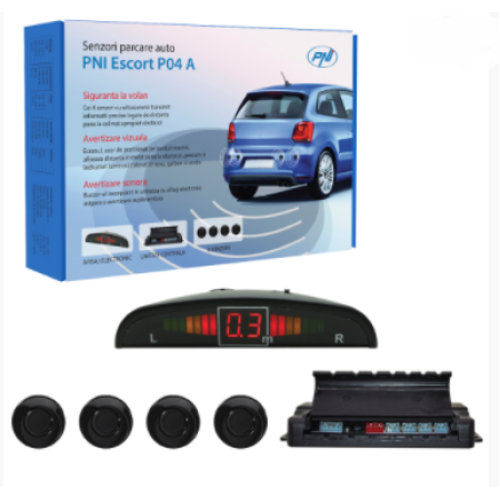 Senzori parcare auto PNI Escort P04 A cu 4 receptori