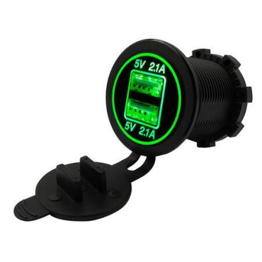 INCĂRCĂTOR USB 2 PORTURI 5V 2.1A