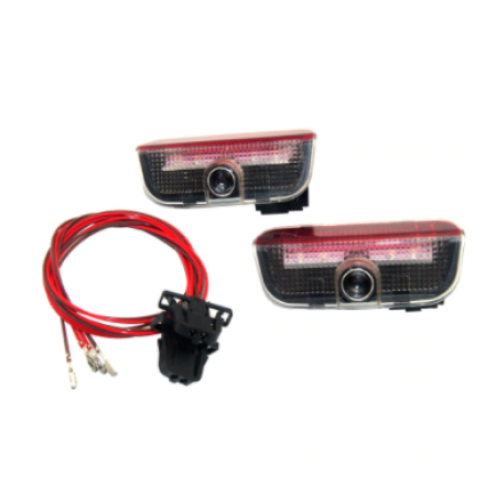 Lampa portiera logo VW + cablaj